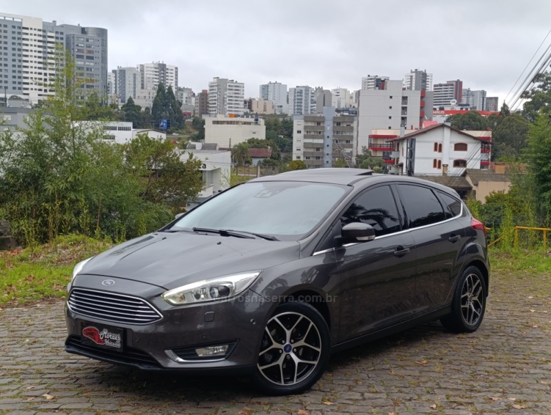 focus 2.0 titanium plus 16v flex 4p automatico 2016 caxias do sul