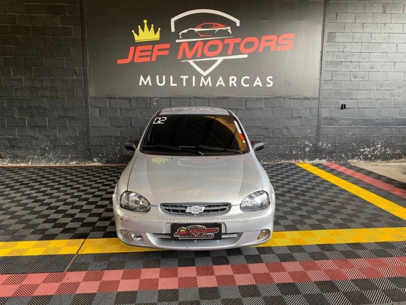 CORSA 1.0 MPFI MILENIUM SEDAN 16V GASOLINA 4P MANUAL - 2002 - CAXIAS DO SUL
