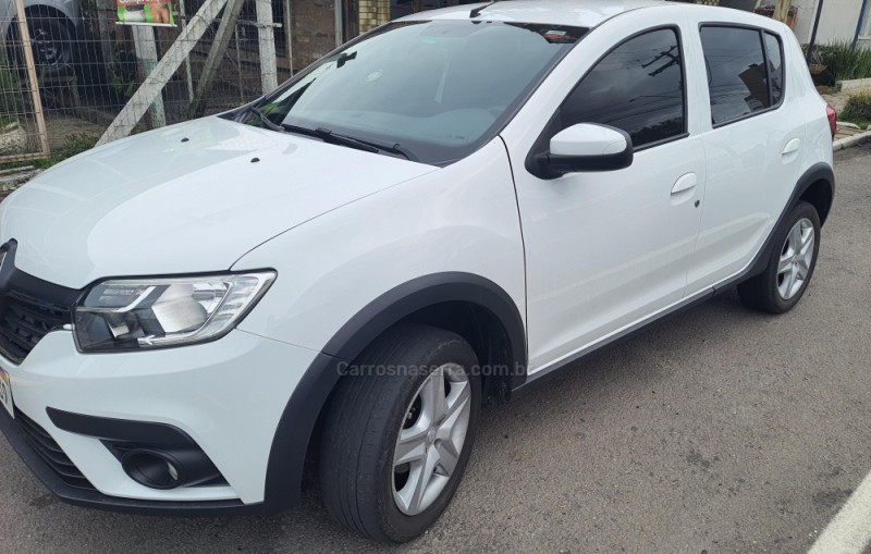 sandero 1.6 zen 16v flex 4p automatico 2020 garibaldi
