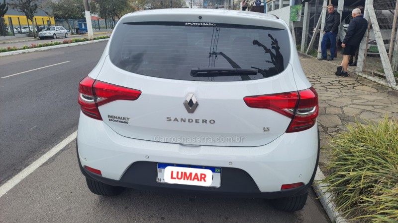 SANDERO 1.6 ZEN 16V FLEX 4P AUTOMÁTICO - 2020 - GARIBALDI