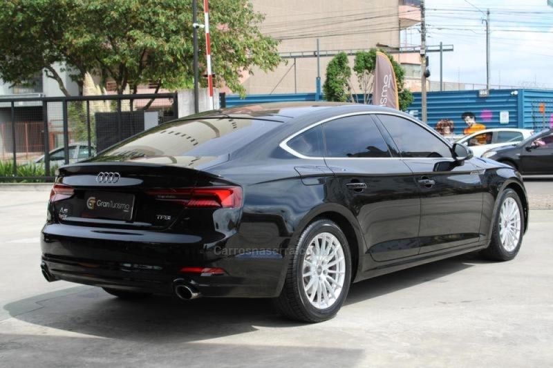 A5 2.0 TFSI SPORTBACK ATTRACTION 16V GASOLINA 4P MULTITRONIC - 2018 - CAXIAS DO SUL
