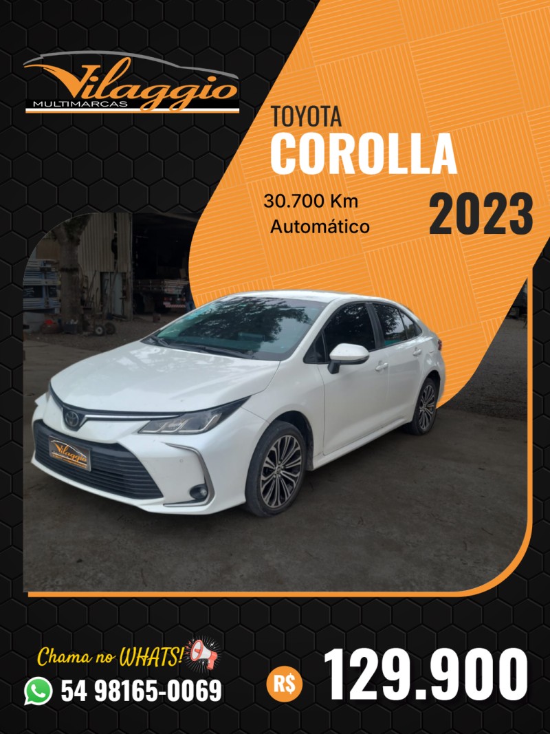 corolla 2.0 xei 16v flex 4p automatico 2023 caxias do sul