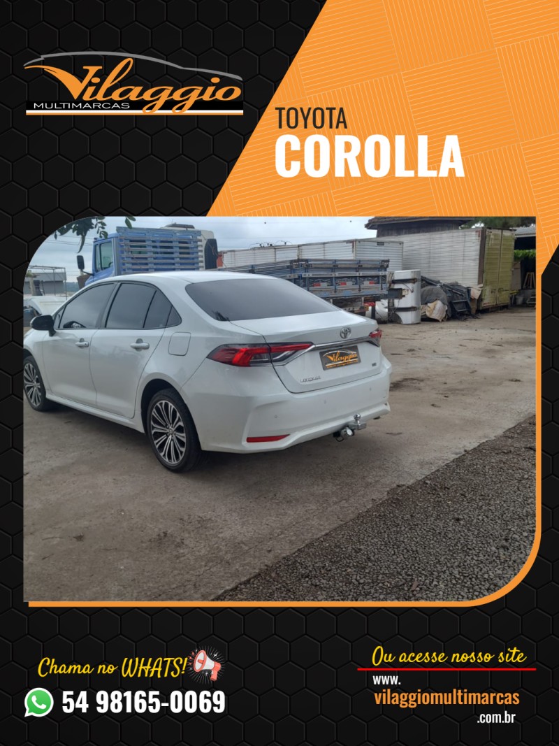 COROLLA 2.0 XEI 16V FLEX 4P AUTOMÁTICO - 2023 - CAXIAS DO SUL