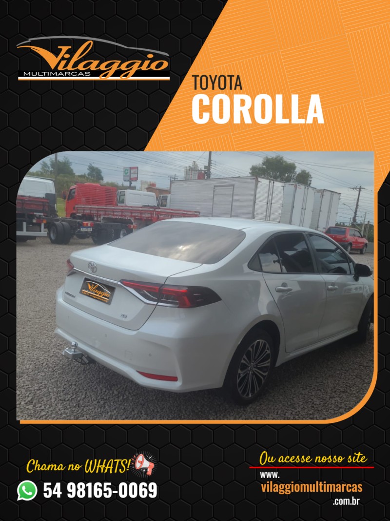 COROLLA 2.0 XEI 16V FLEX 4P AUTOMÁTICO - 2023 - CAXIAS DO SUL