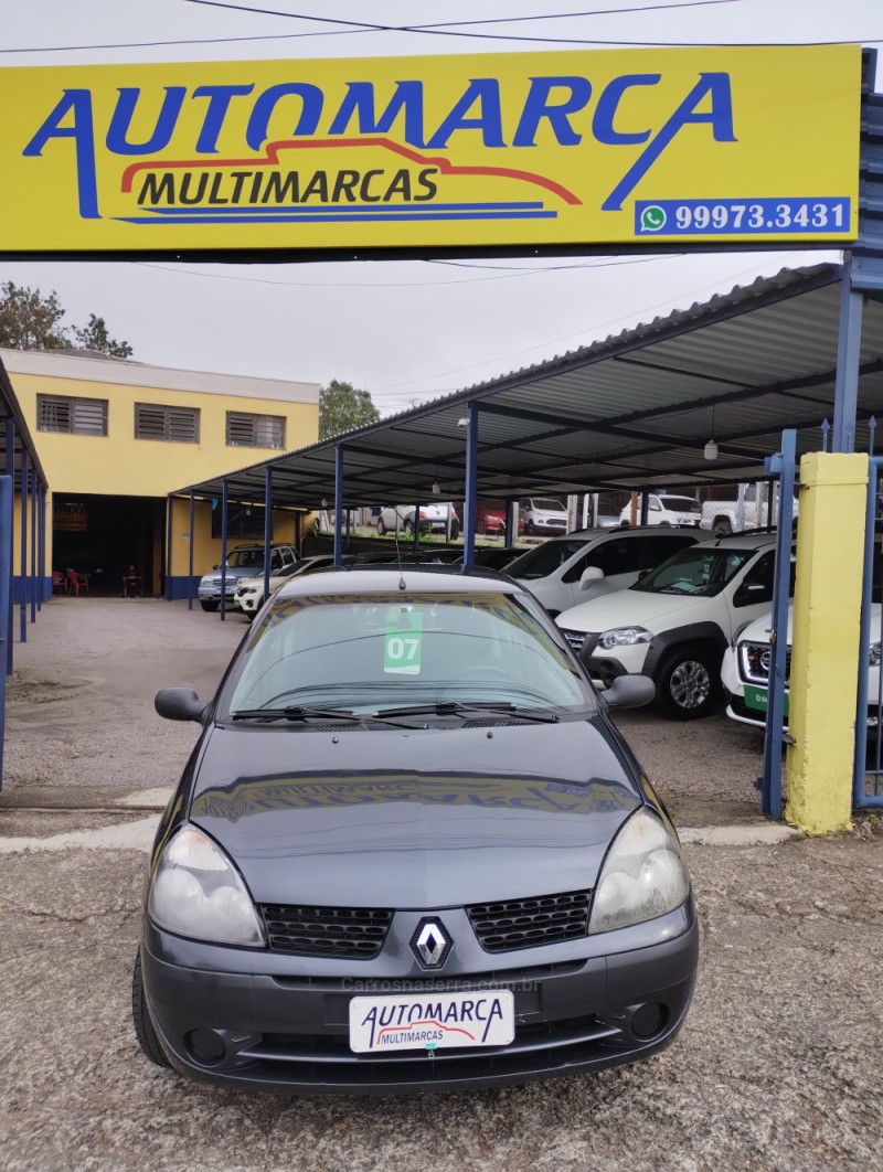clio 1.0 authentique 16v flex 2p manual 2006 caxias do sul