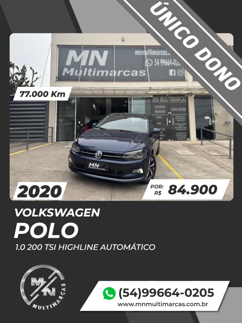POLO 1.0	200 TSI HIGHLINE AUTOMÁTICO 