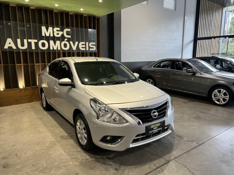 VERSA 1.6 16V FLEX SV 4P MANUAL - 2018 - CAXIAS DO SUL