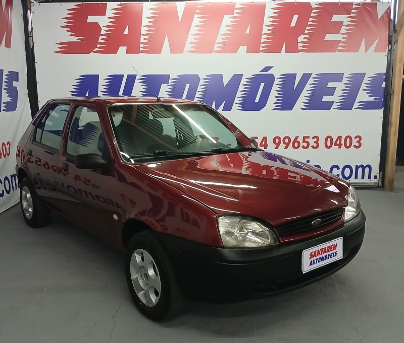 FIESTA 1.0 MPI GL 8V GASOLINA 4P MANUAL - 2001 - CAXIAS DO SUL