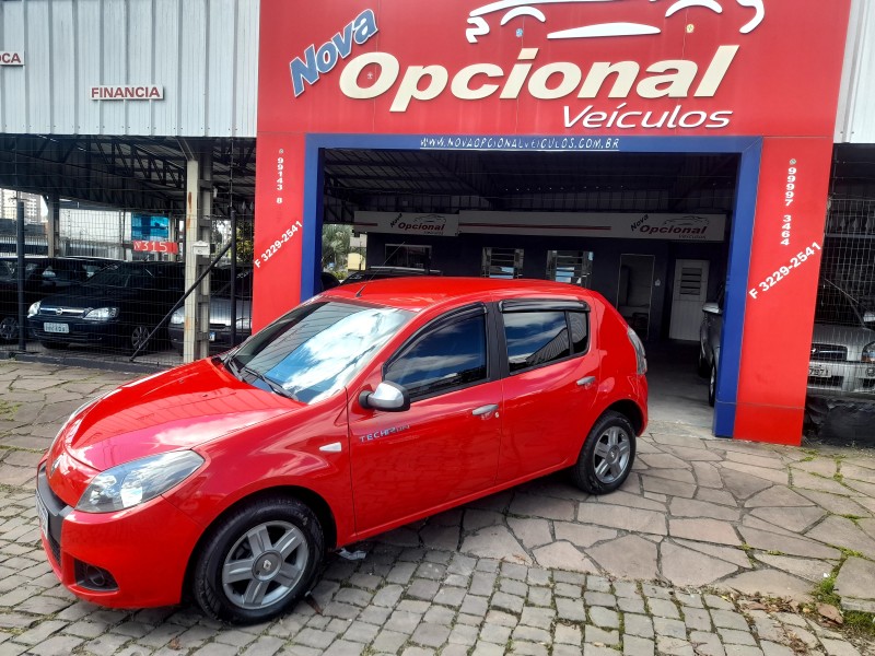 sandero 1.0 tech run 16v flex 4p manual 2014 caxias do sul