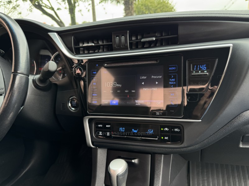 COROLLA 2.0 XEI 16V FLEX 4P AUTOMÁTICO - 2019 - CASCA