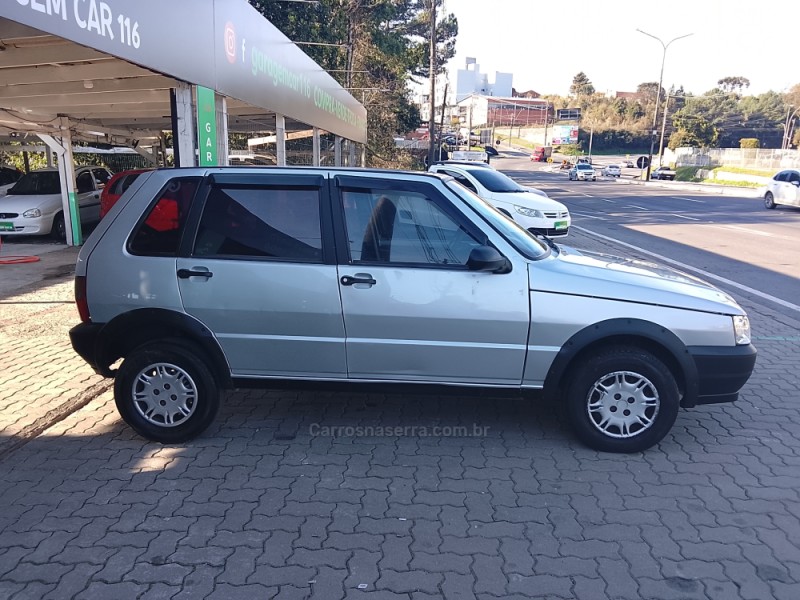 UNO 1.0 MPI MILLE FIRE 8V GASOLINA 4P MANUAL - 2006 - CAXIAS DO SUL