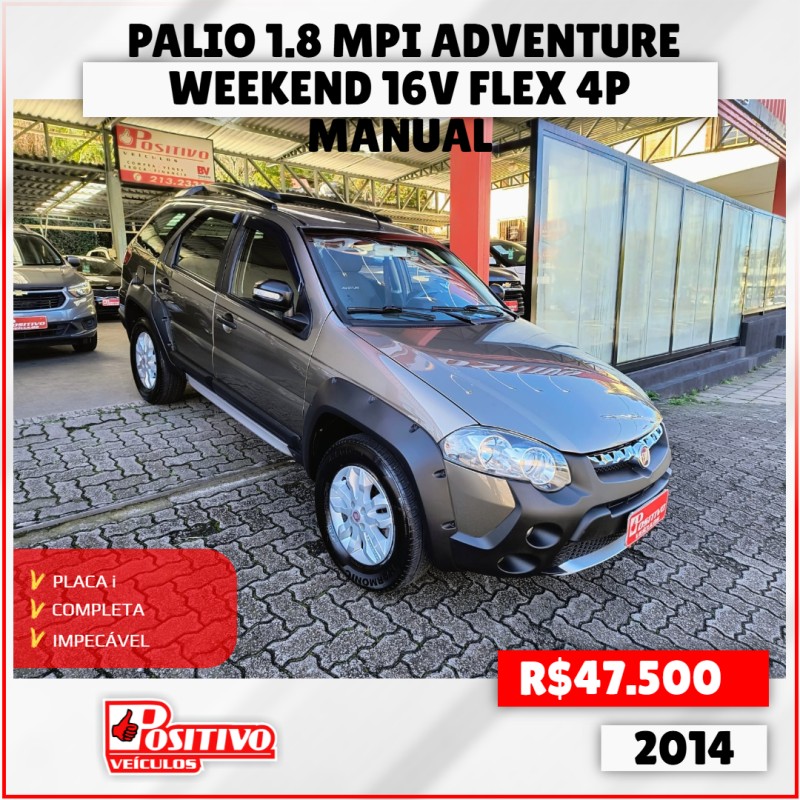 PALIO 1.8 MPI ADVENTURE WEEKEND 16V FLEX 4P MANUAL
