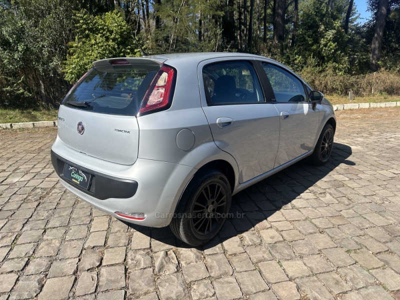 PUNTO 1.4 ATTRACTIVE 8V FLEX 4P MANUAL - 2014 - NOVA PRATA