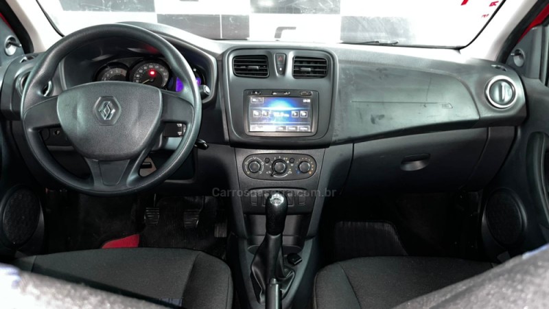SANDERO 1.0 AUTHENTIQUE 8V FLEX 4P MANUAL - 2016 - ESTâNCIA VELHA