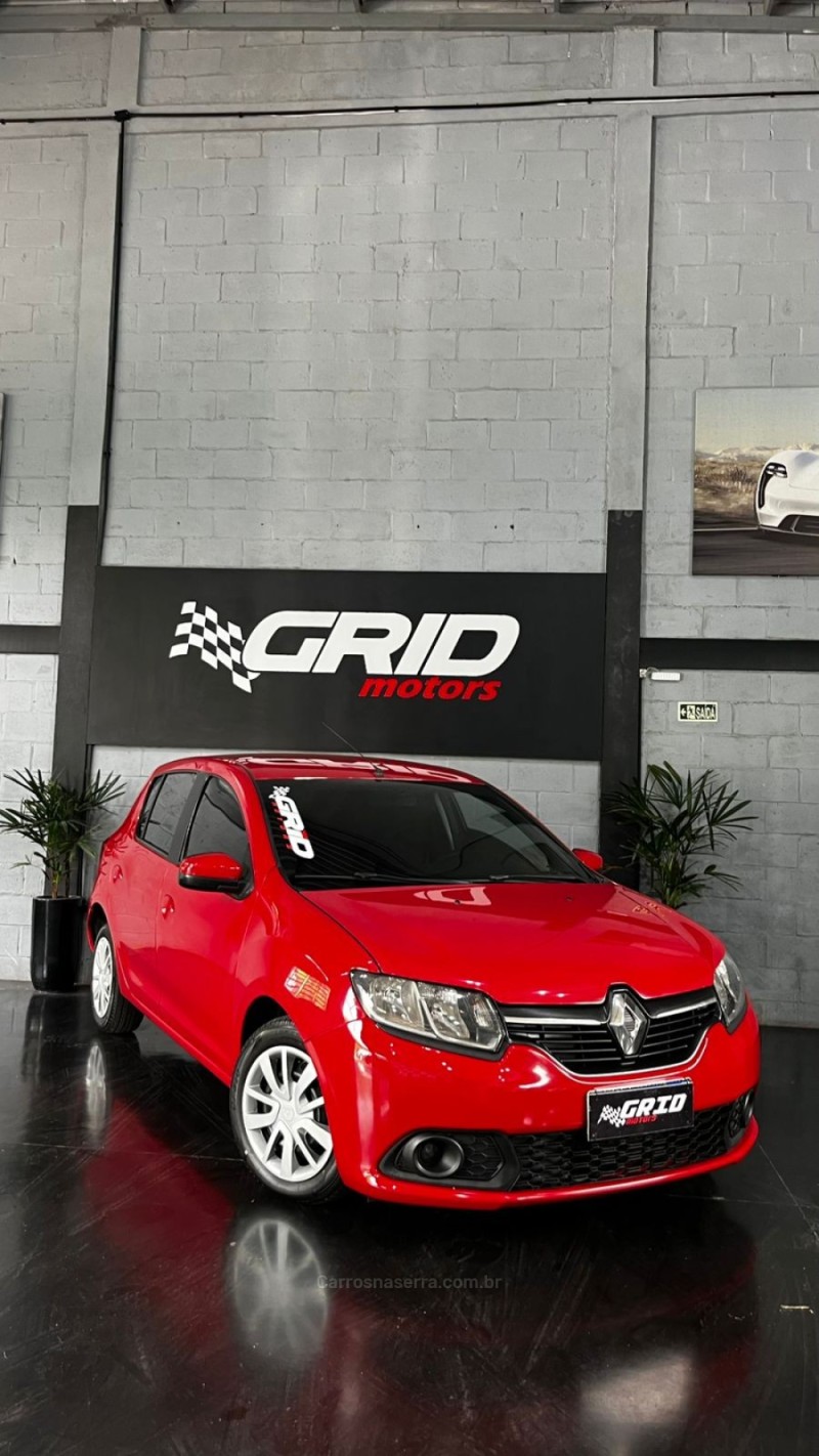 SANDERO 1.0 AUTHENTIQUE 8V FLEX 4P MANUAL - 2016 - ESTâNCIA VELHA