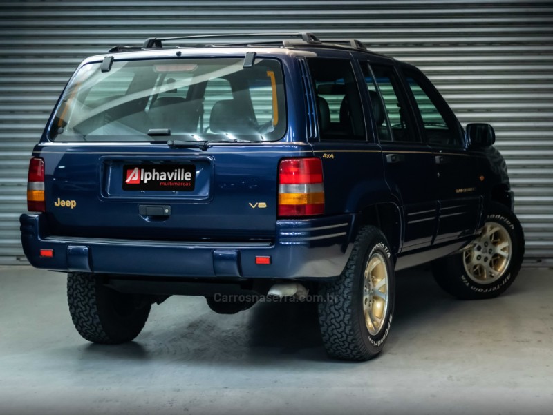 GRAND CHEROKEE 5.2 LIMITED 4X4 V8 16V GASOLINA 4P AUTOMÁTICO - 1997 - CAXIAS DO SUL