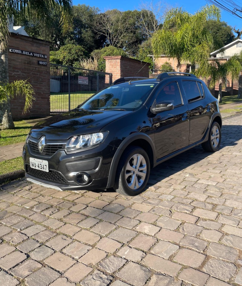 sandero 1.6 stepway 16v flex 4p manual 2015 caxias do sul