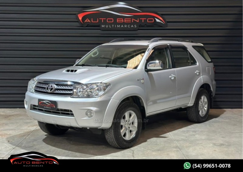 hilux sw4 3.0 srv 4x4 7 lugares 16v turbo intercooler diesel 4p automatico 2011 bento goncalves