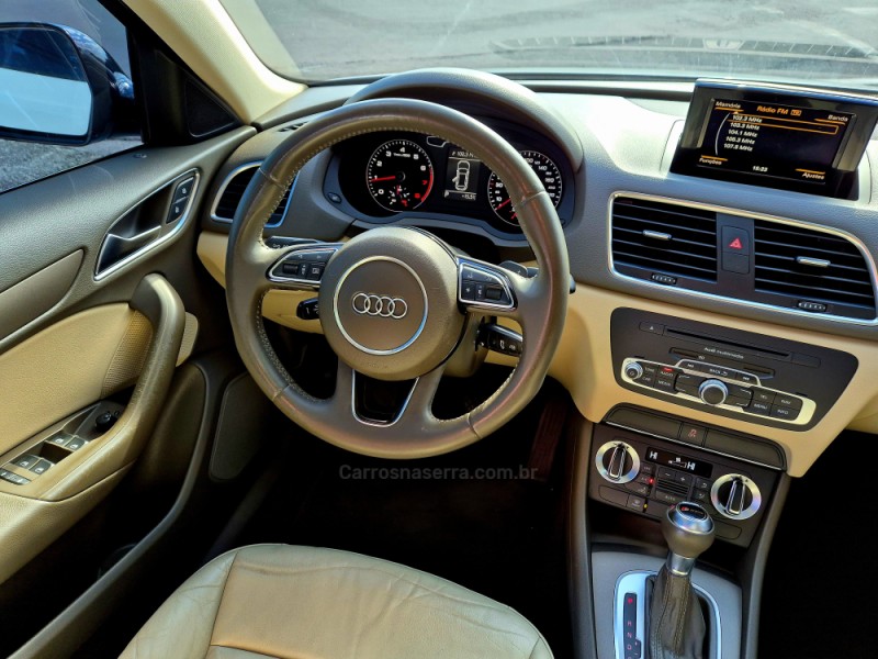 Q3 2.0 TFSI AMBITION QUATTRO 4P GASOLINA S TRONIC - 2014 - FARROUPILHA