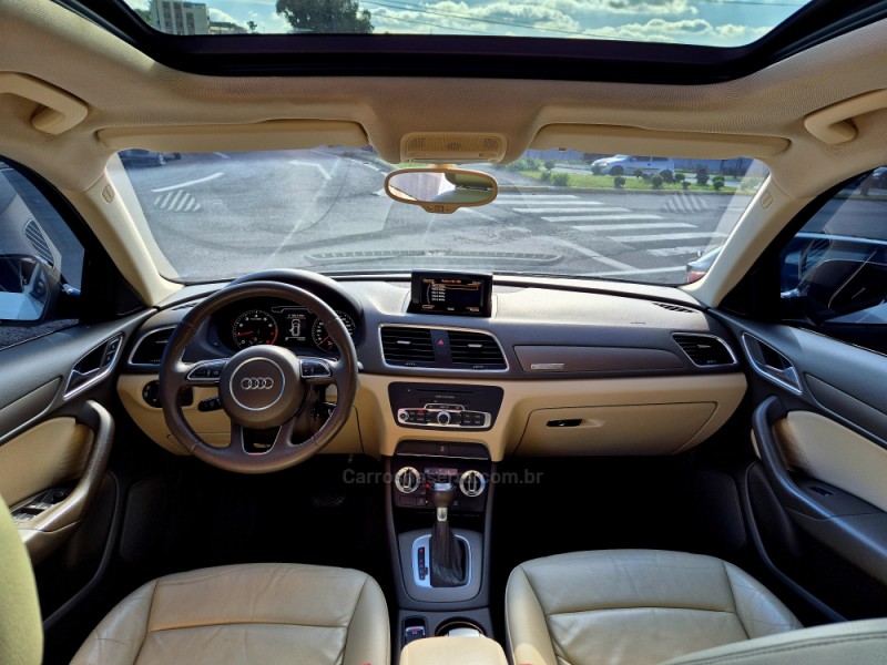 Q3 2.0 TFSI AMBITION QUATTRO 4P GASOLINA S TRONIC - 2014 - FARROUPILHA
