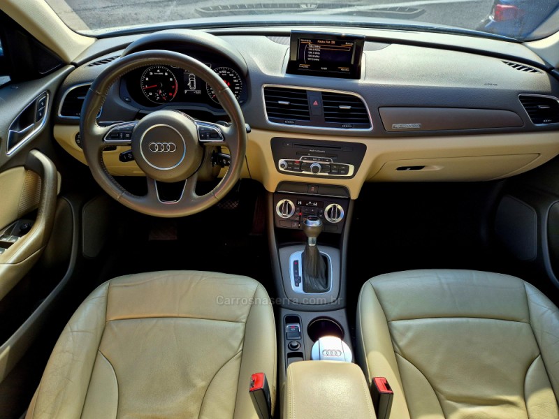 Q3 2.0 TFSI AMBITION QUATTRO 4P GASOLINA S TRONIC - 2014 - FARROUPILHA