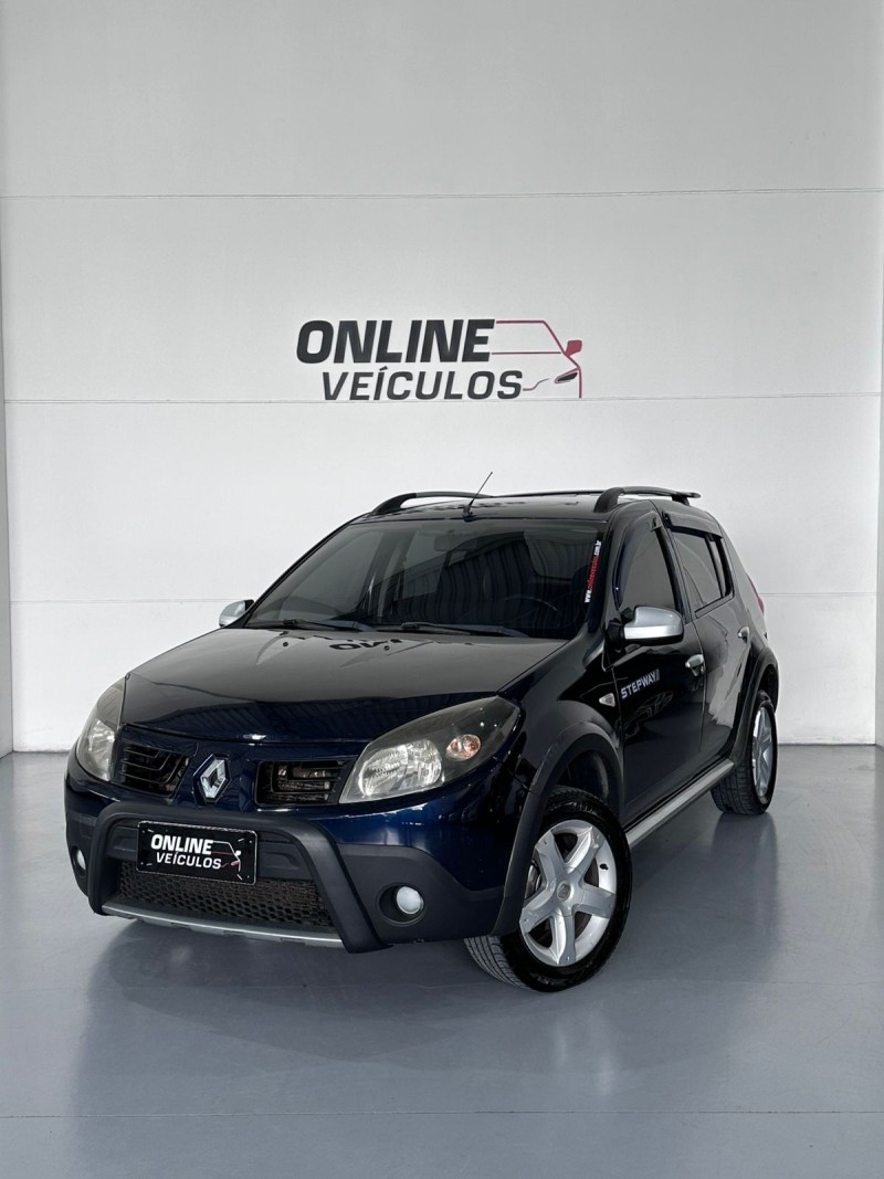 sandero 1.6 stepway 16v flex 4p manual 2009 farroupilha