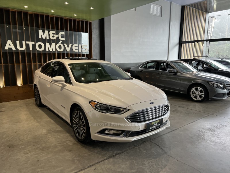 FUSION 2.0 TITANIUM 16V HÍBRIDO 4P AUTOMÁTICO - 2017 - CAXIAS DO SUL