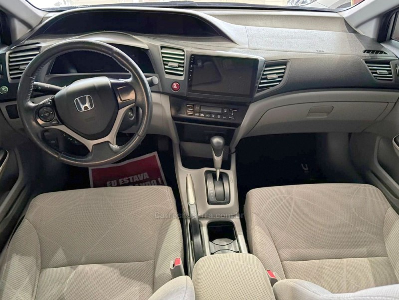 CIVIC 1.8 LXS 16V GASOLINA 4P AUTOMÁTICO - 2015 - IGREJINHA
