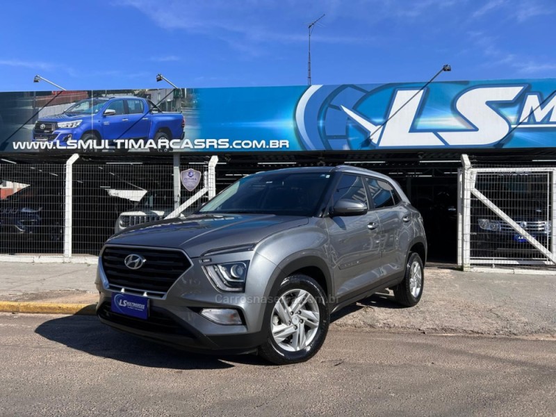 creta 1.0 comfort turbo 12v 4p flex automatico 2020 venancio aires