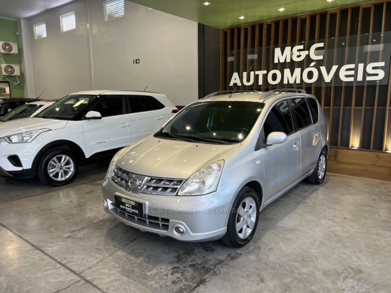 livina 1.8 sl 16v flex 4p automatico 2012 caxias do sul