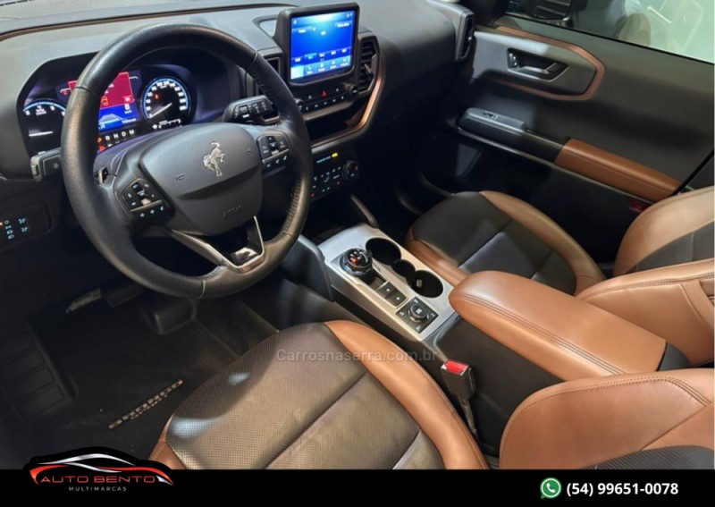BRONCO 2.0 SPORT WILDTRAK ECOBOOST 16V TURBO 4P AUTOMÁTICA - 2021 - BENTO GONçALVES