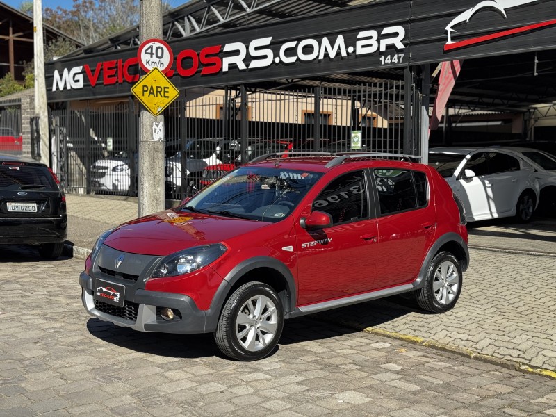 sandero 1.6 stepway 8v flex 4p manual 2014 caxias do sul