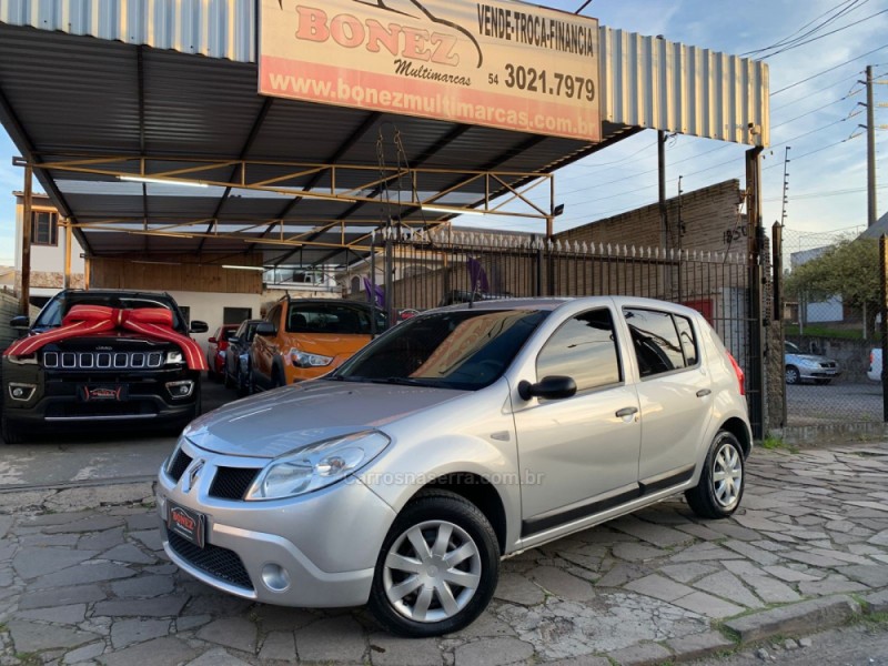 sandero 1.6 expression 16v flex 4p manual 2009 caxias do sul