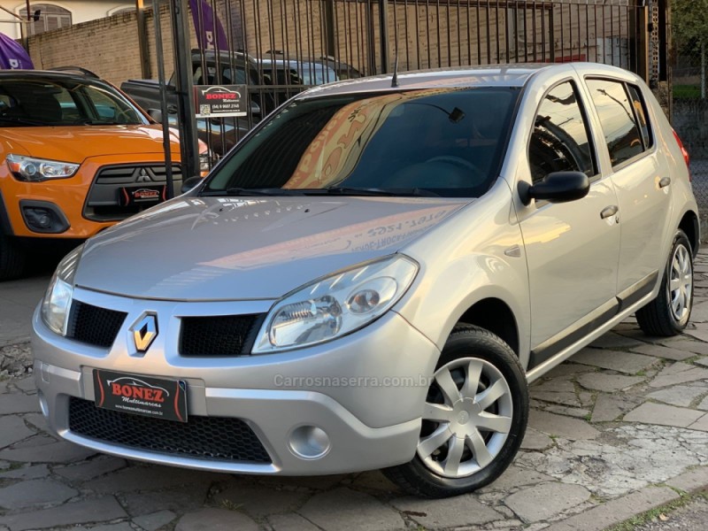 SANDERO 1.6 EXPRESSION 16V FLEX 4P MANUAL - 2009 - CAXIAS DO SUL