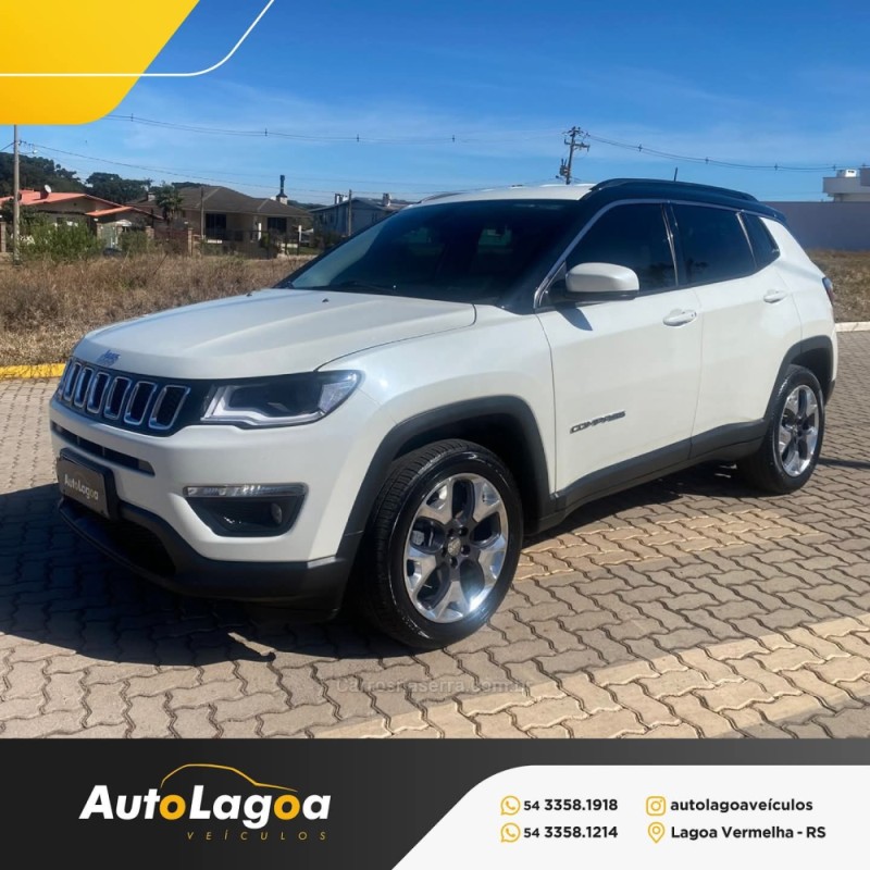 COMPASS 2.0 16V FLEX LONGITUDE AUTOMÁTICO - 2019 - LAGOA VERMELHA