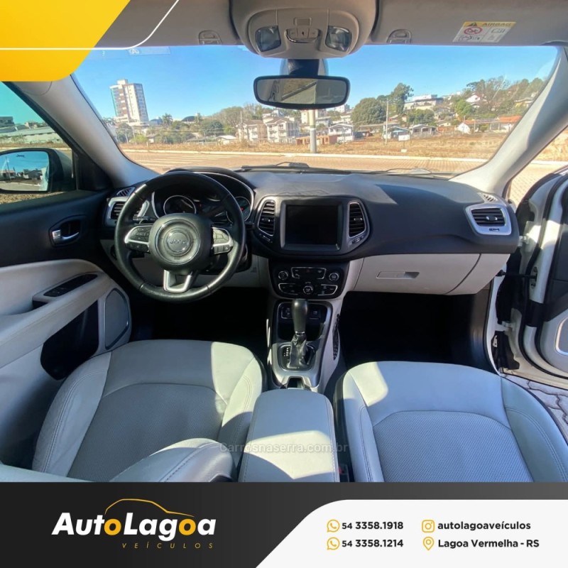 COMPASS 2.0 16V FLEX LONGITUDE AUTOMÁTICO - 2019 - LAGOA VERMELHA