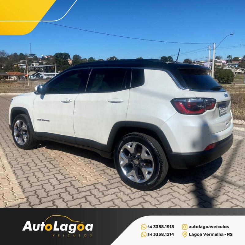 COMPASS 2.0 16V FLEX LONGITUDE AUTOMÁTICO - 2019 - LAGOA VERMELHA