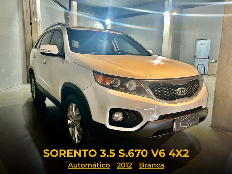 sorento 3.5 s.670 v6 4x2 24v gasolina 4p automatico 2012 caxias do sul