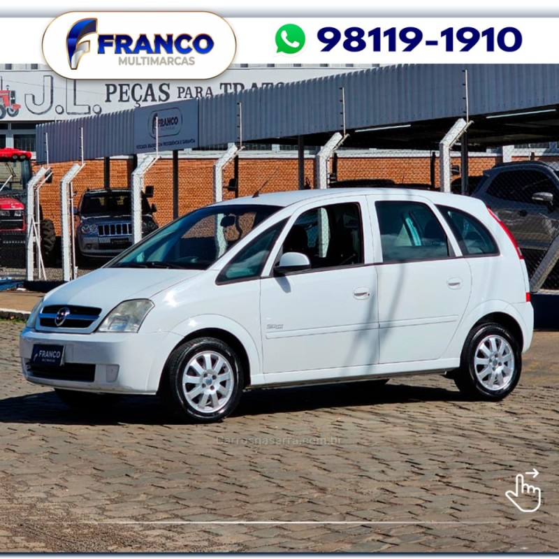 meriva 1.8 mpfi maxx 8v flex 4p manual 2008 vacaria