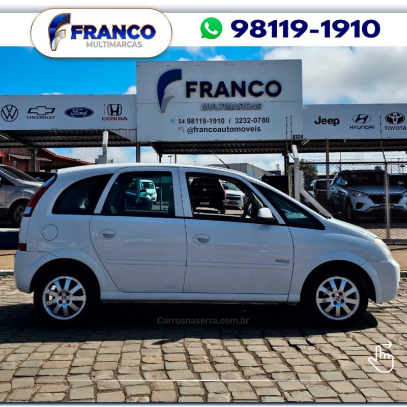 MERIVA 1.8 MPFI MAXX 8V FLEX 4P MANUAL - 2008 - VACARIA