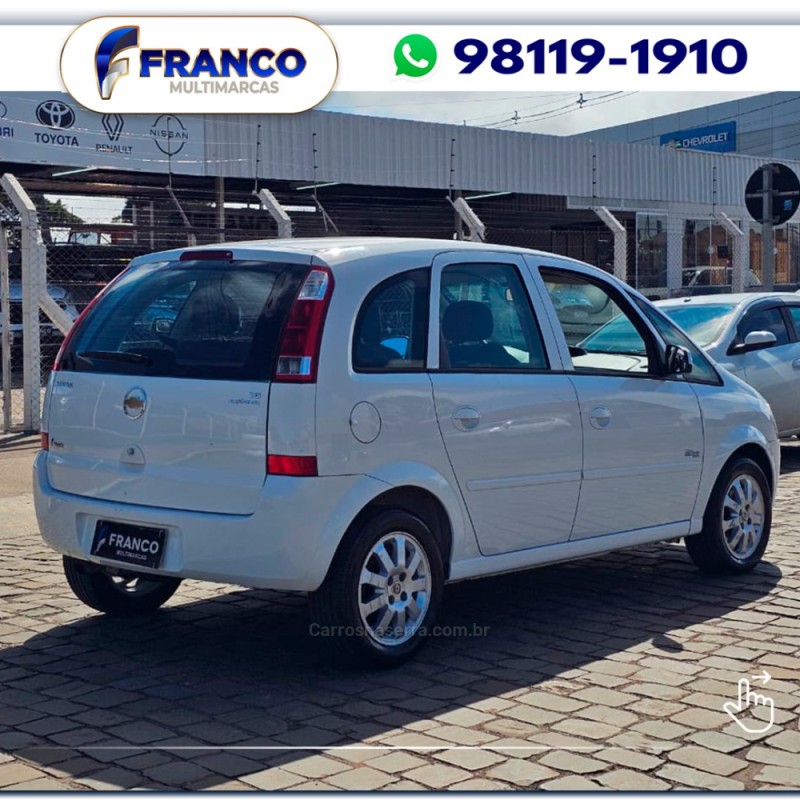 MERIVA 1.8 MPFI MAXX 8V FLEX 4P MANUAL - 2008 - VACARIA