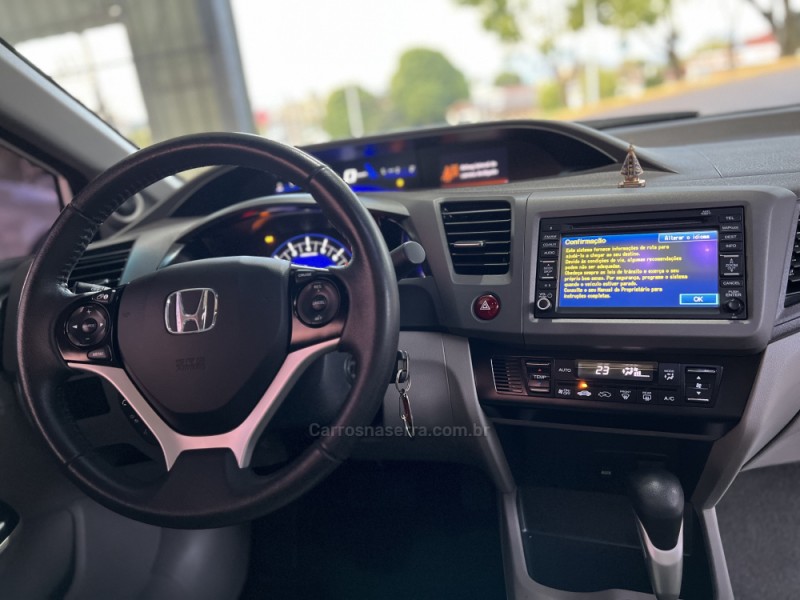 CIVIC 2.0 EXR 16V FLEX 4P AUTOMÁTICO - 2014 - BOM PRINCíPIO