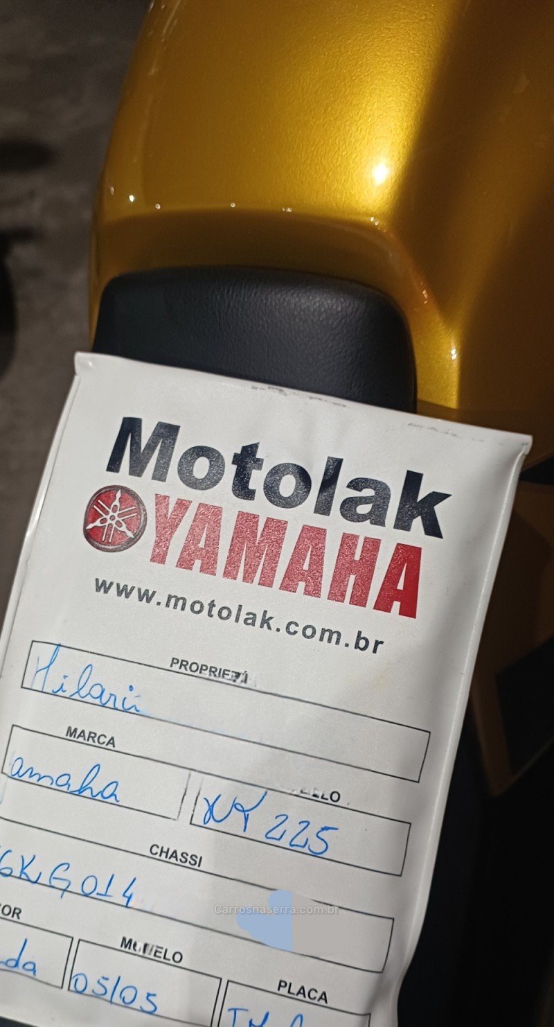 XT 225 - 2005 - BENTO GONçALVES