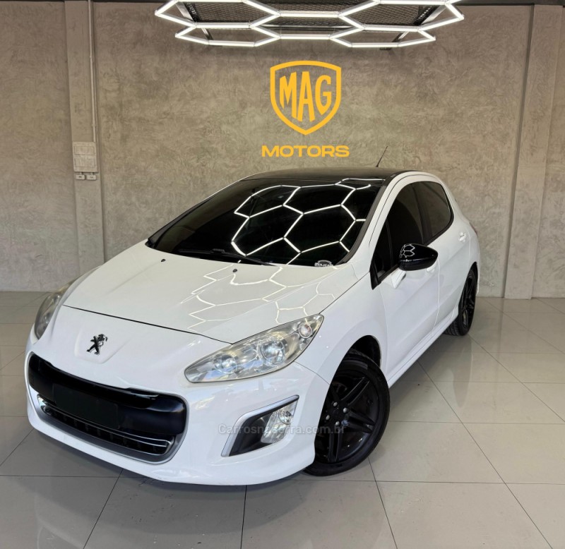 308 2.0 allure 16v flex 4p automatico 2013 caxias do sul
