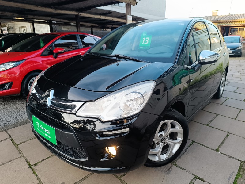 C3 1.6 EXCLUSIVE 16V FLEX 4P AUTOMÁTICO - 2013 - BENTO GONçALVES