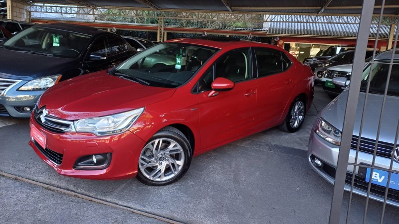 C4 LOUNGE 1.6 EXCLUSIVE 16V TURBO GASOLINA 4P AUTOMÁTICO - 2014 - CAXIAS DO SUL