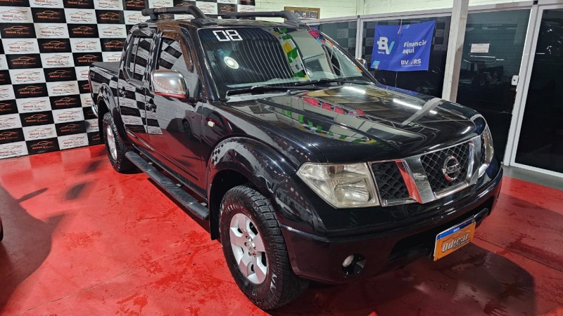 frontier 2.5 sel 4x4 cd turbo eletronic diesel 4p automatico 2008 caxias do sul