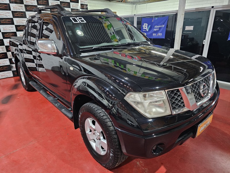frontier 2.5 sel 4x4 cd turbo eletronic diesel 4p automatico 2008 caxias do sul
