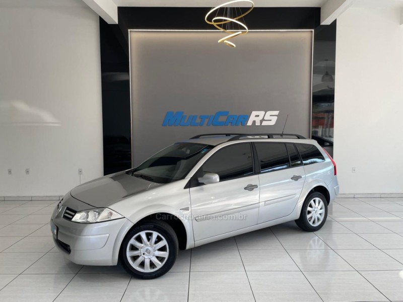 MÉGANE 1.6 DYNAMIQUE GRAND TOUR 16V FLEX 4P MANUAL - 2013 - ESTâNCIA VELHA
