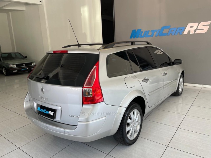 MÉGANE 1.6 DYNAMIQUE GRAND TOUR 16V FLEX 4P MANUAL - 2013 - ESTâNCIA VELHA